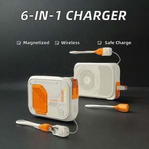 Banque d'alimentation magnétique <span class=keywords><strong>Mimi</strong></span> 22.5w avec Powerbank 20000 Mah 20000 mah Slim avec prise ca - Product Image 3