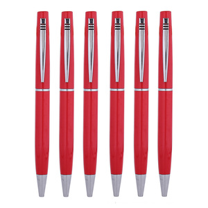 30g Heavy Twist Rotate Custom Logo Sports Steel Promotional Gift <b>Pen</b> with Custom Colors - Product Image 3