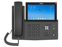 Téléphone IP intelligent Fanvil X7A d'origine, écran tactile couleur 7 pouces, audio HD, Wi-Fi, téléphone de bureau