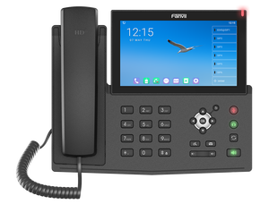 Téléphone <span class=keywords><strong>IP</strong></span> intelligent <span class=keywords><strong>Fanvil</strong></span> X7A d'origine, écran tactile couleur 7 pouces, audio HD, Wi-Fi, téléphone de bureau - Product Image 1
