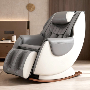 LEERCON Rocking Massagem Sofá Estilo Base 8D Agitando Corpo Inteiro com Perna Flipping Projeto Cadeira de Massagem Reclinável Balanço - Product Image 3