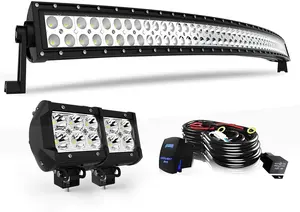 Luz LED High-Land para camión Motor SUV ATV Car On-Road Spot Light & Off-Road Bar Light 24V Voltaje EV