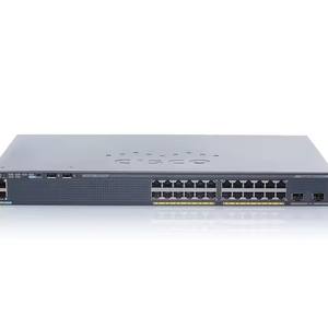 Switch Cisco <span class=keywords><strong>Catalyst</strong></span> <span class=keywords><strong>2960</strong></span>-<span class=keywords><strong>X</strong></span> de 2 capas de 24 puertos, conmutador de red de 2 Gigabits, usado, en el caso de los puertos, de los que se pueden utilizar, en el caso de los puertos de la capa, de los puertos de la red - Product Image 1