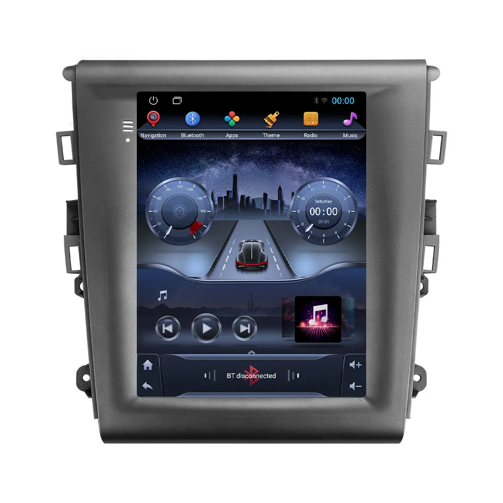 راديو سيارة أندرويد 2 Din مزدوج السماعة لصوت السيارة للسيارة فورد مونديو V 2015-21، مشغل راديو أوتوماتيكي MP5، مشغل دي في دي للسيارة، نظام ملاحة جي بي إس