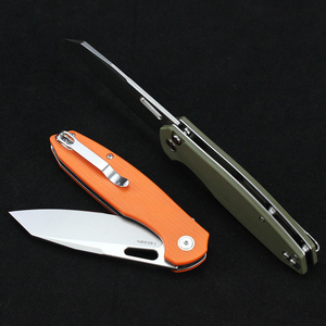 GT-T0044 độ cứng cao cắm trại ngoài trời nút khóa 3.46inch 14c28n Đen Gấp Dao tunafire - Product Image 6