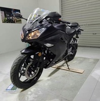Kawasakii Ninja 200cc 400cc avec écran LCD, injection de carburant ABS, phares Devil's Eye Angel