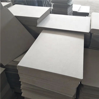 Feuilles de carton gris minces de 0,5 mm et 1 mm, surface lisse, carton recyclé pour boîtes cosmétiques et emballages de bijoux, prix de gros