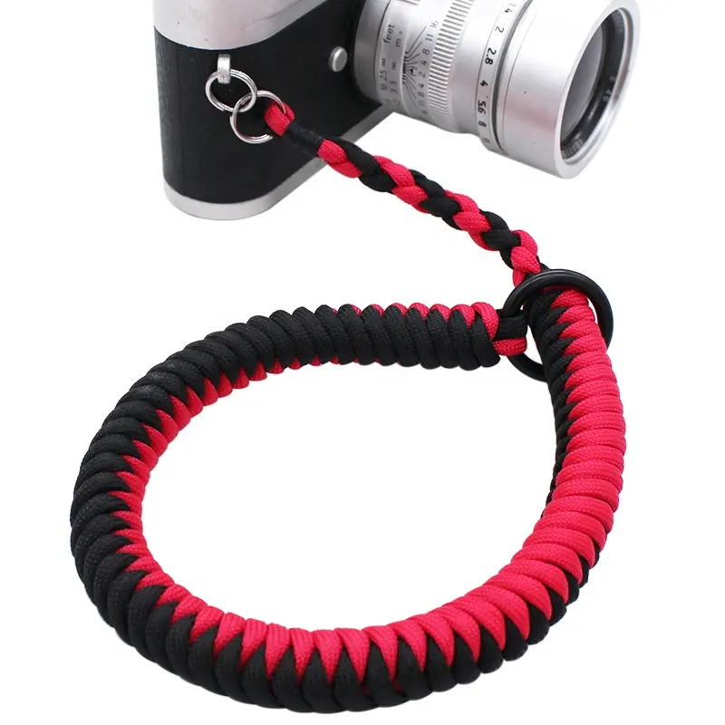 Mountaineering Equipment Manufacturer Paracord DSLR Wrist Custom Camera Strap