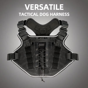 تسخير الكلب التكتيكي الفاخرة المخصصة شخصية الراقية الحيوانات الأليفة يسخر للكلاب الكبيرة المتوسطة دائم في الهواء الطلق - Product Image 5