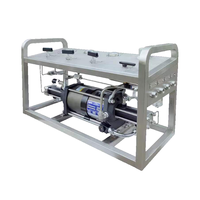Pompe à piston pneumatique haute pression portable HYDR-STAR, unité de pompe double à air comprimé pour injection de produits chimiques
