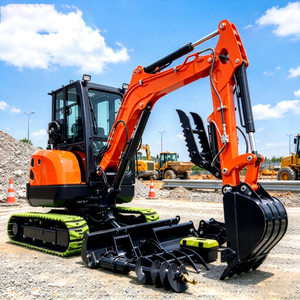 Kostenloser Versand Multifunktionaler Mini-Bagger 1 Tonne 1,2 Tonnen 2,5 Tonnen Kubota-Motor Mini-Bagger Raupenbagger Bagger - Product Image 1