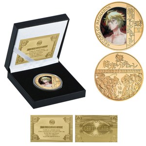 Moneda Conmemorativa de <span class=keywords><strong>Ragnarok</strong></span>, Insignia de Metal Fundido a Presión, Colección de Regalos de Anime - Product Image 6