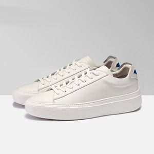 Zapatillas de Estilo Casual para Hombre, con Suela Gruesa, para Primavera/Verano, Color Blanco, para Caminar, Oficina y Uso Diario - Product Image 2