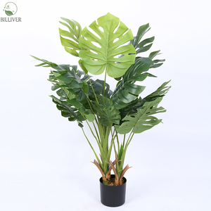 1,6 M <span class=keywords><strong>Canna</strong></span> pot hogar sala de estar decoración bonsai árbol artificial hojas verdes hogar boda decoración plantas artificiales - Product Image 3