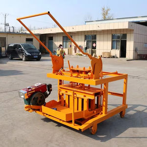 Haiti diskon besar mesin pembuat blok berongga beton seluler mesin diesel bata untuk stok batu bata padat - Product Image 1