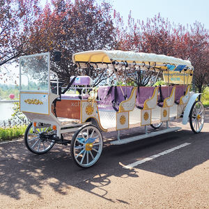 Calèche de princesse de luxe de haute qualité pour les mariages fabriquée avec des transports spéciaux de personnalités - Product Image 3