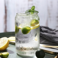 Pot de boisson jetable en plastique PET transparent de qualité alimentaire de 350ml facile à ouvrir avec logo personnalisé
