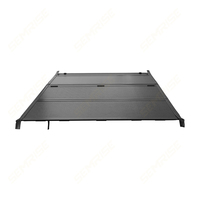 Cache-benne rigide pliable en trois parties pour pick-up, avec système de verrouillage et rideau coulissant, service OEM/ODM – Meilleures ventes