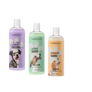 Natural Pet Shampoo Eco-friendly Natural Smooth And Mild Deodorizing Pet Cleaner Product 100% Natural Dog Shampoos