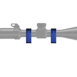 BANGBANG Anneaux de montage étanches en aluminium pour lunette de visée - Support de lunette pour tube de 30 mm, hauteur de 1,26 pouce pour optique extérieure (Bleu) - Product Image 6