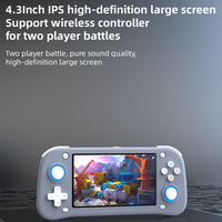 Console de jeu portable rétro XF43 4,3 pouces avec écran HD Wi-Fi, 10000 jeux, appareil de poche portable pour enfants, stockage 64 Go/128 Go