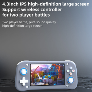XF43 4.3 inch <b>Retro</b> <b>Handheld</b> Game <b>Console</b> Gaming Video Players <b>Console</b> Portable Pocket Device Child Gift 64G 128GB - Product Image 1