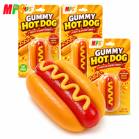 Vente directe d'usine OEM Bonbons moelleux halal Bonbons personnalisés Cadeaux de fête Gros bonbons Géant bonbon gélatineux Hot-dog