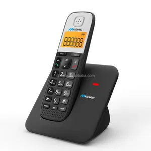 Telepon Desktop nirkabel kepatuhan portabel telepon Analog telepon bernapas ID DECT telepon nirkabel