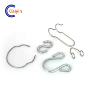 Service de formage de fils en acier inoxydable Caiyin, pièces de ressort industriel sur mesure, pièces pliées