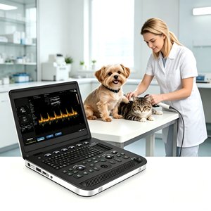 Échographe <span class=keywords><strong>Doppler</strong></span> Couleur Portable à Prix d'Usine, Écran 15,6 Pouces, Scanner Cardiaque 3D pour Cliniques Vétérinaires Bovines, Équines et Canines - Product Image 3