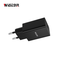 Chargeur mural rapide WISESIR 33W GaN Type-C PD 3.0 PPS avec protection OTP, efficacité de 92%, certifié CE ROHS