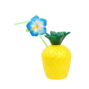 Vasos de Piña para Niños, Decoración Divertida para Fiestas Temáticas de Playa y Fiestas Tropicales Aloha - Product Image 2