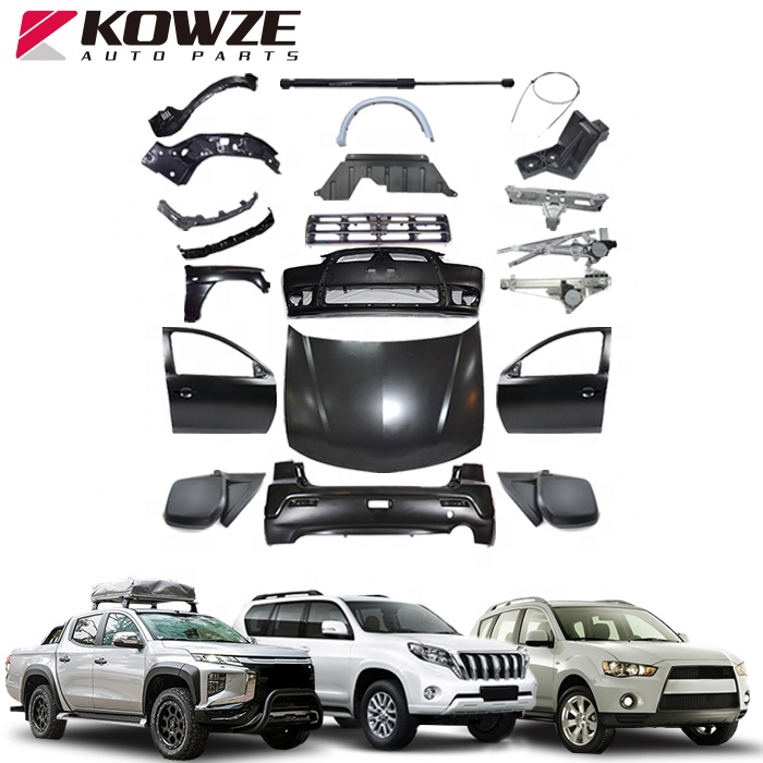 Автомобильные детали, боковые юбки, брызговик, бампер, комплект кузова для Mitsubishi L200 Pajero Sport Outlander Ford Ranger, крышка крыла для автомобиля