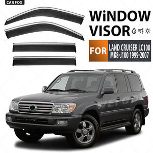 Parasol para coche, Deflector de parabrisas, visera de ventana, protector de lluvia moldeado por inyección de PC para Toyota Land Cruiser LC80 FJ80 LC70 100.200 - Product Image 2