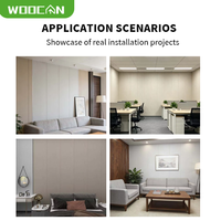 Panneau mural en PVC, design perforé acoustique, panneau mural décoratif insonorisant, adapté à la décoration intérieure et extérieure de la maison