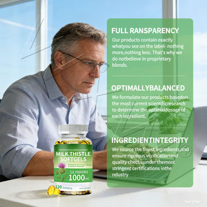 Gélules de chardon-Marie 200 mg de silymarine flavonoïdes Formule optimale équilibrée Transparence totale Qualité rigoureuse certifiée - Product Image 5