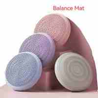 Disco de Equilibrio Antideslizante de PVC OEM con Bomba de Inflado para Entrenamiento de Fuerza del Core, Rehabilitación y Terapia Física en Casa u Oficina