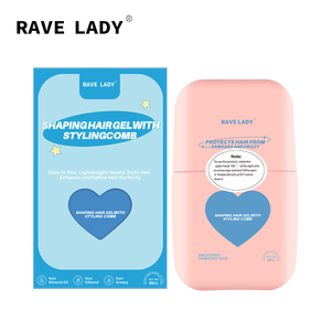 スタリングジェルとスタイリングブラシ2-in-1固定ヘアスタイリングヘアワックスヘア仕上げスティック毎日の仕上げに適しています - Product Image 2