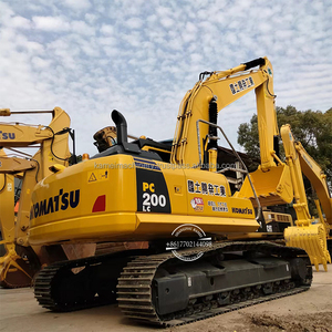 Komatsu PC200LC 95% nuevo original japonés con EPA,CE agrícola barato usado 21 toneladas Komatsu200 excavadora para minería - Product Image 1