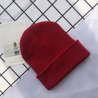 Bonnet d'hiver unisexe pour enfants Bonnet en tricot avec broderie de logo personnalisé Vente en gros Motif camouflage