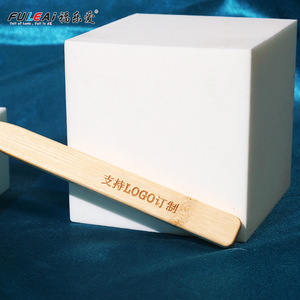 Fuleai Bamboo Toothbrush Adult Flat Square Tail Straight Handle Biodegradable Eco Friendly Non Disposable Hotel Amenities - Product Image 2
