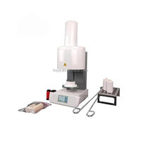 Horno Dental de Porcelana de Alta Temperatura KS KS-DF 1700C con Bomba y Tubo de Cuarzo de Alta Calidad para Laboratorio Dental
