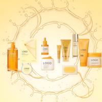 Ensemble de soins de la peau de haute qualité à l'acide kojique et au curcuma, purifie en profondeur, resserre les pores, éclaircit le teint, réduit l'hyperpigmentation