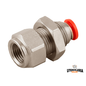 Racores rectos intermedios hembra Aignep 50055 para aire comprimido (10 uds) - Product Image 1