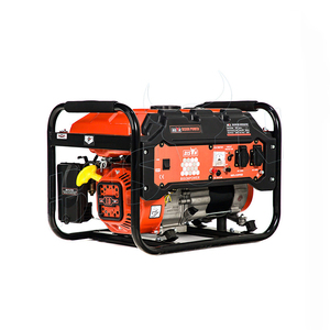 Générateur à essence <span class=keywords><strong>BISON</strong></span> (CHINE) 110V-380V <span class=keywords><strong>1</strong></span>-3KW 6.5HP à cadre ouvert, monophasé, refroidi par air, 4 temps, 196cc, démarrage électrique 12V DC - Product Image 6
