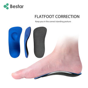बेस्टार 3/4 उपयुक्त मेहराब समर्थन इनसोल फ्लैट फुट सुधार ऑर्थोटिक जूते के दर्द से राहत देने के लिए - Product Image 3