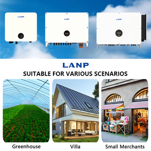 Inversor Solar de Alta Calidad de 30-60KW, 4 MPPT, Conectado a la Red, Compatible con Litio, Inversor Híbrido de 30kW para Sistemas de Energía Solar y Electrodomésticos - Product Image 5