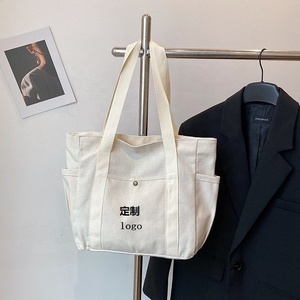 Bolsa de Mano Reutilizable Ecológica Personalizada con Color y Logotipo Personalizados, Asa de Lona Impresa con Serigrafía para Compras y Uso en Exteriores - Product Image 6