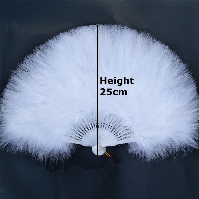 [Я ваши поклонники] винтажный поклонник перьев, ручной поклонник с перьями для танцев, ростового Гэтсби