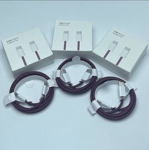 Cable de carga trenzado tipo C de alta velocidad con entrega de energía PD, cable de carga estable de 1M para iPhone 15-18, todos los dispositivos tipo C - Product Image 4